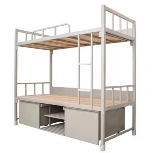 Bunk Bed With Portable Study Table