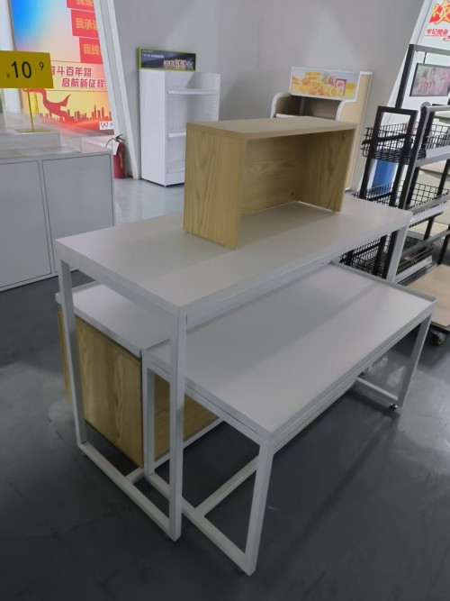 Industrial Mesh Display Shelve