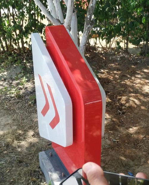 Sinopec Premium Fuel Station Signage & Canopy System