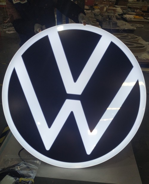 Premium Volkswagen Global CI Light Box Logo